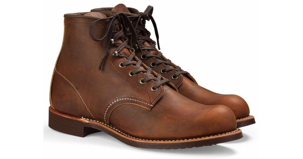Red Wing 3343 Heritage Work 6" Blacksmith Boot Copper Rough & Tough 