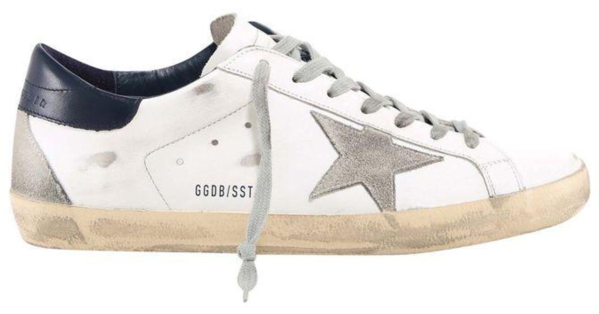 Golden Goose Leather Sneakers in White for Men - Save 5% - Lyst