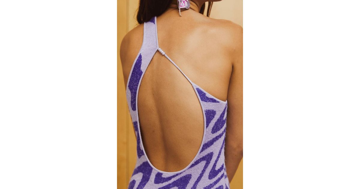 house of sunny hockney dress purple