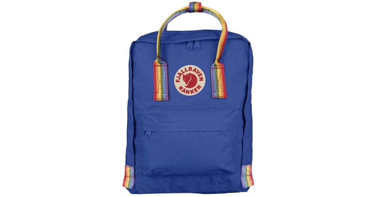 fjallraven kanken blue rainbow