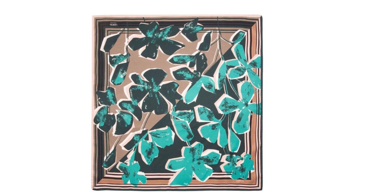 foulard lancel