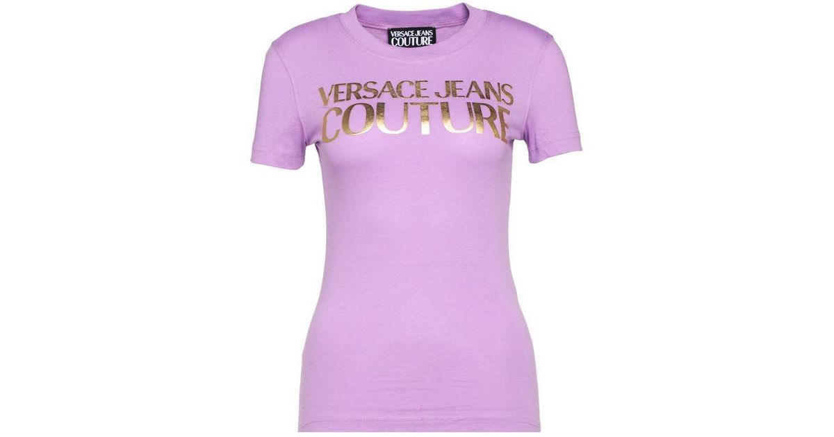 versace purple shirt