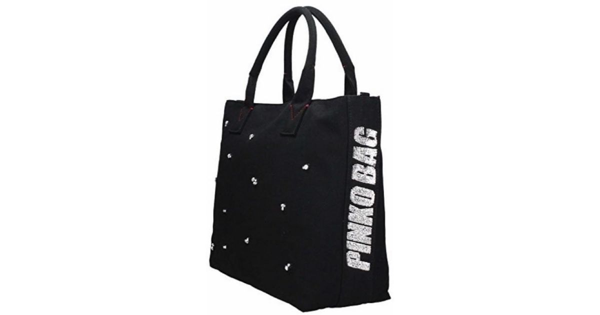pinko tote bag