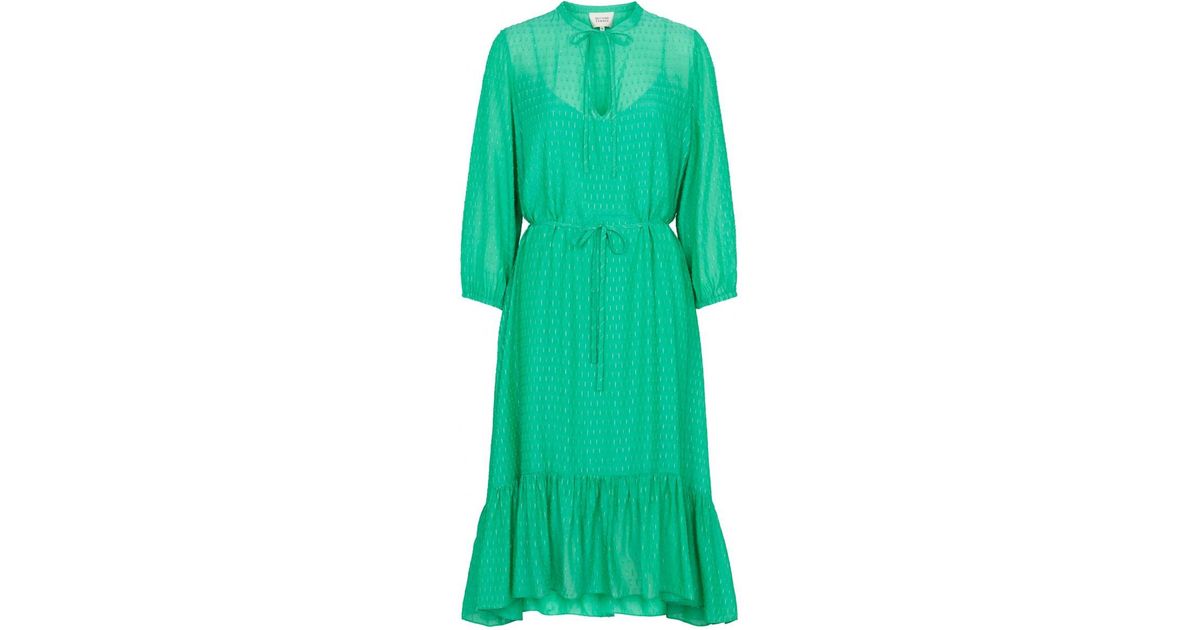 second female green dress