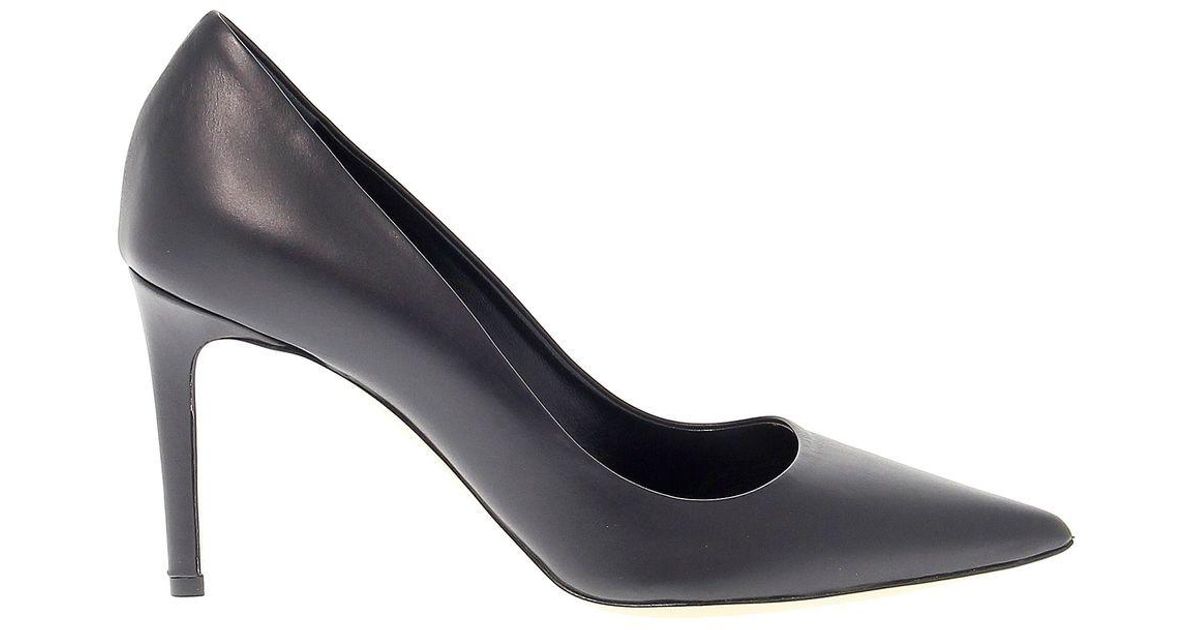 Guido Sgariglia Leather Pumps in Black Lyst