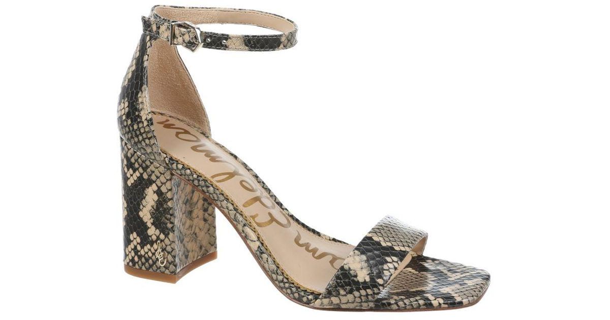 sam edelman snake heels