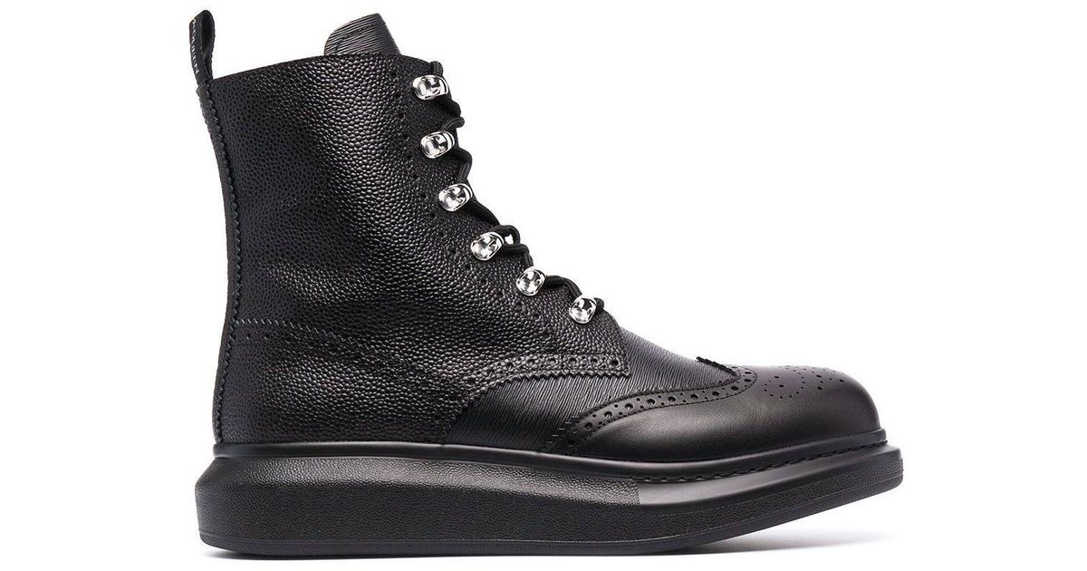 alexander mcqueen hybrid lace up