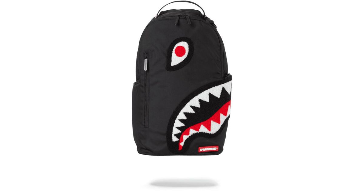 Black Torpedo Shark Night Backpack 