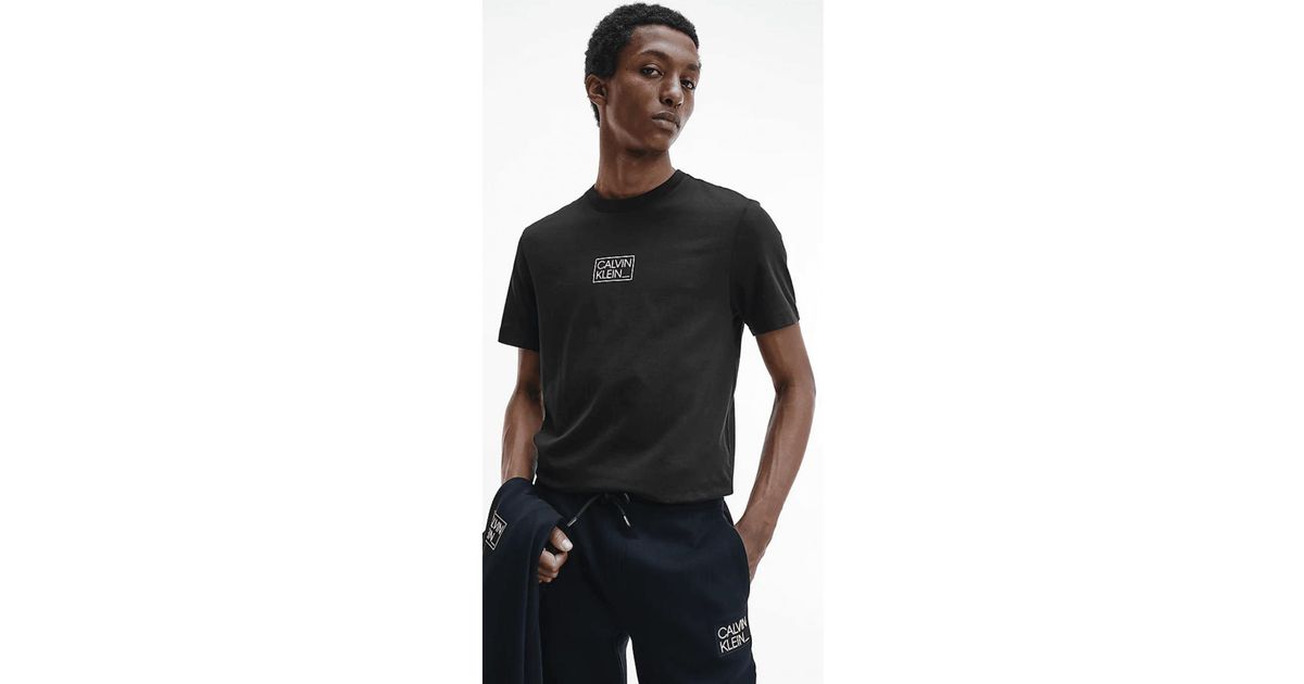 Calvin Klein Cotton Chest Box Logo T 