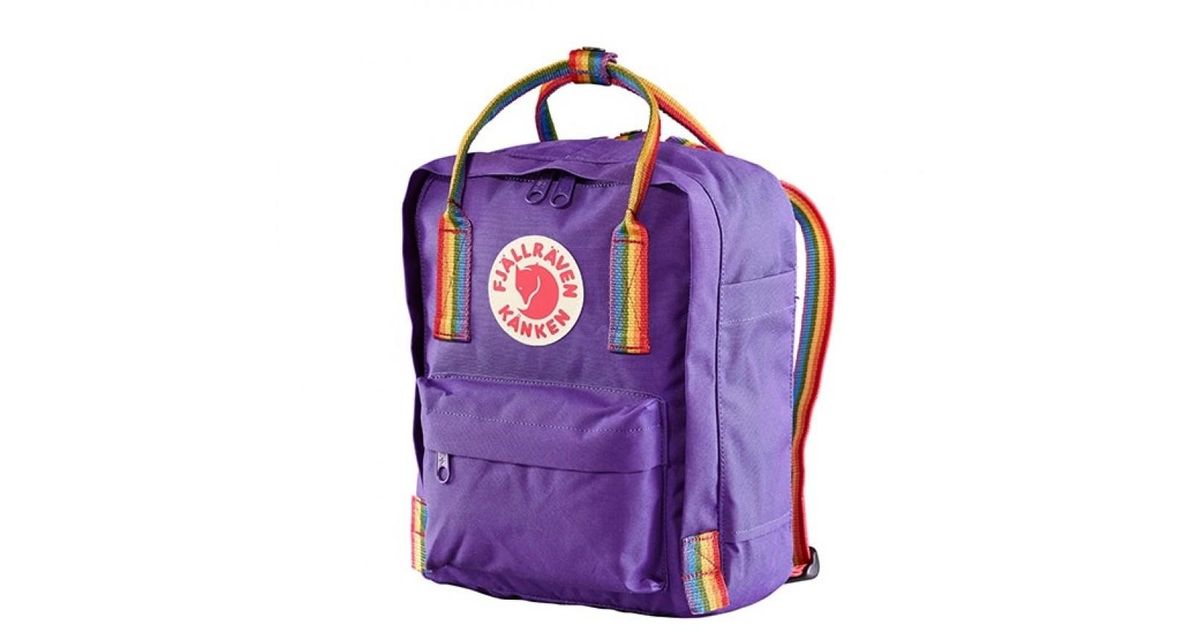 purple rainbow kanken