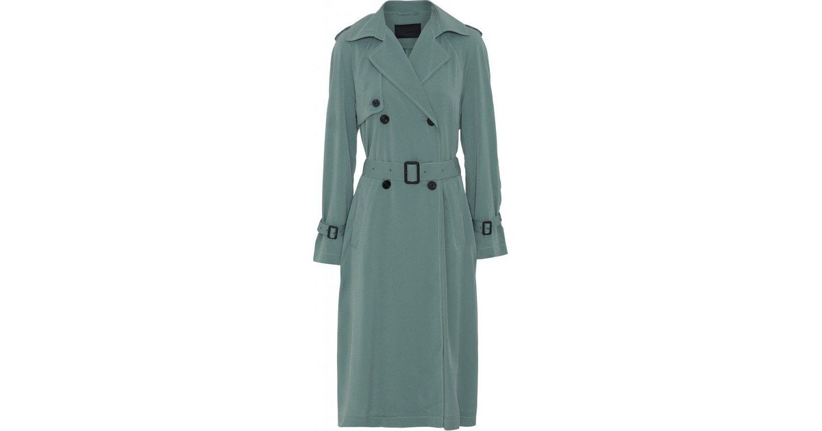 2nd Day Synthetic Kendal Trench Coat Sagebrush in Green - Lyst