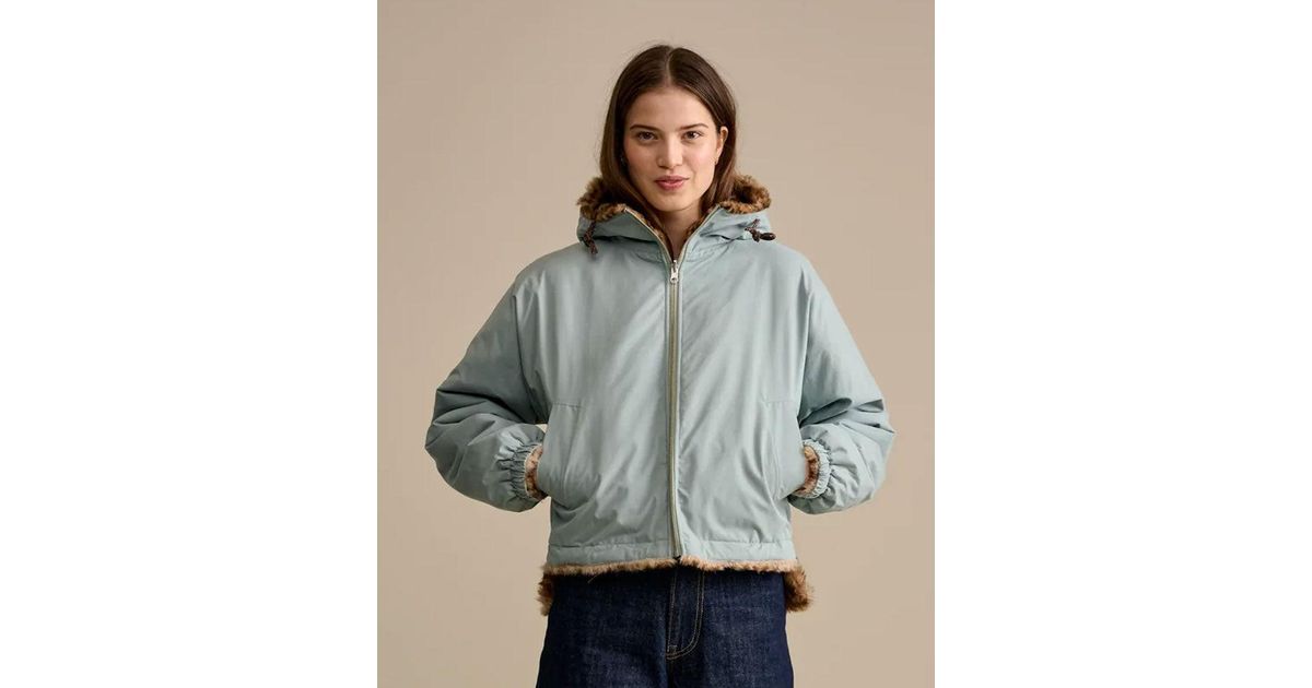 Bellerose Loud Rain Jacket in Blue (Gray) Lyst