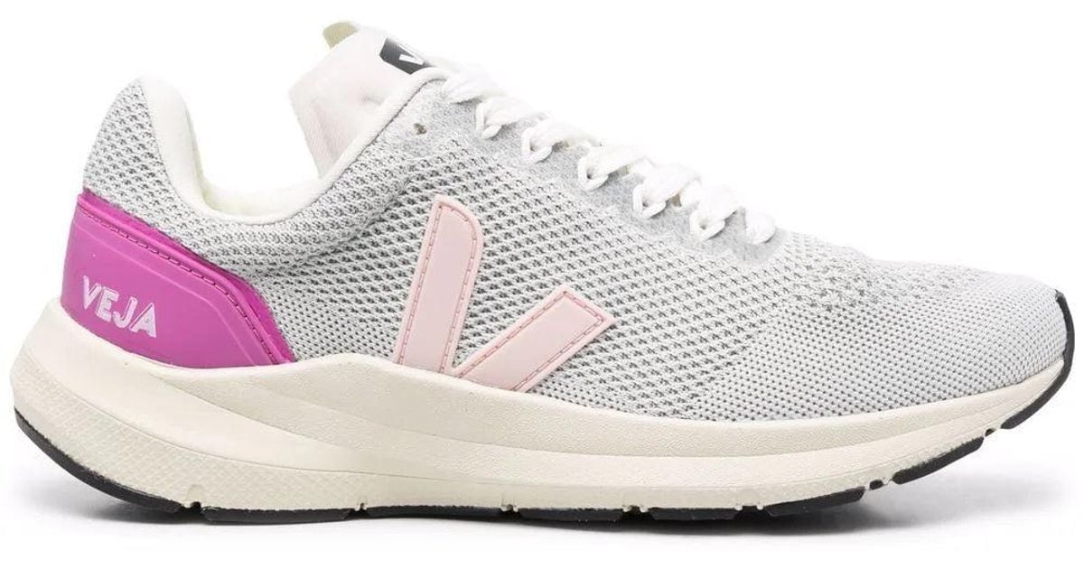 Veja Polar Petal Marlin Lt V-knit Trainers in White | Lyst