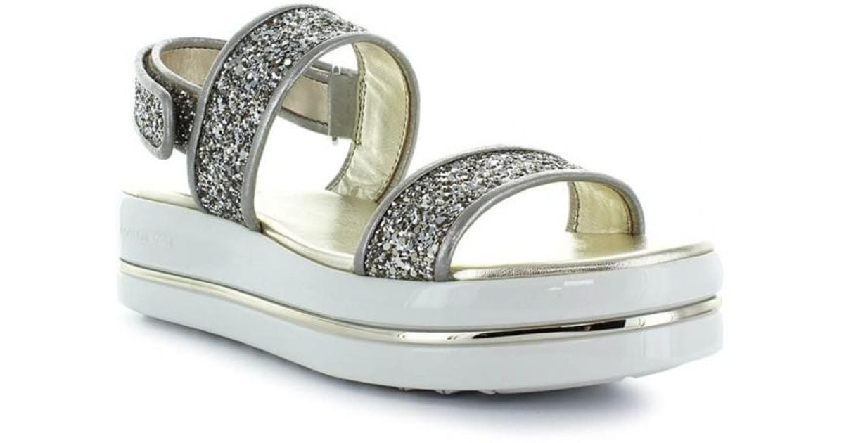 michael kors glitter sandals