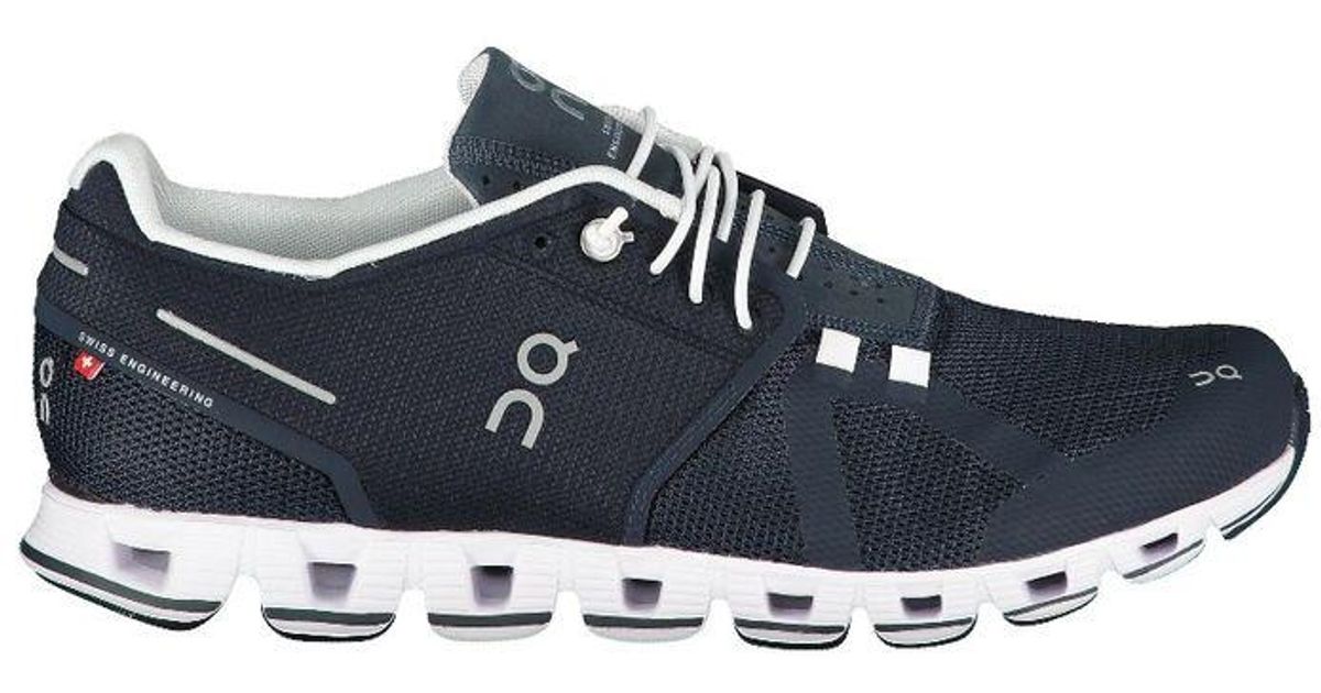 on cloud navy white