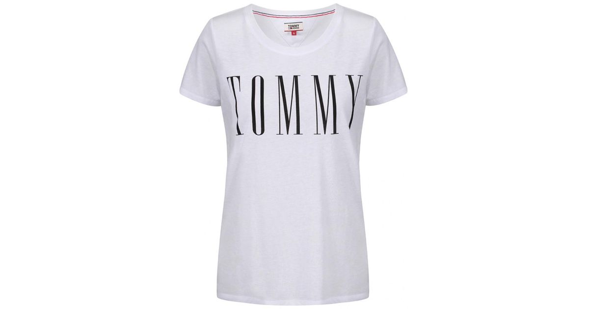 tommy jeans t shirt womens