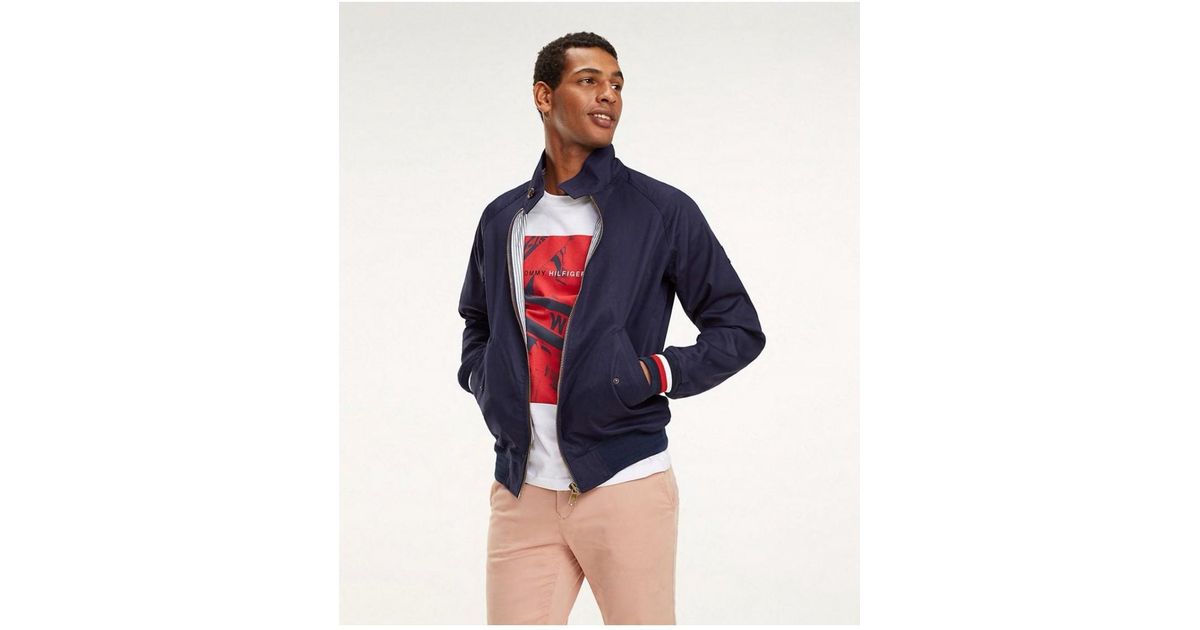 signature tape harrington jacket