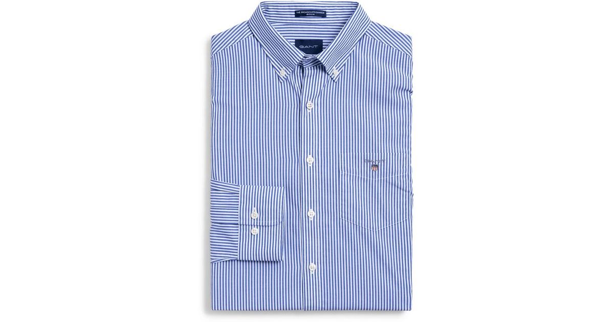 gant banker stripe shirt