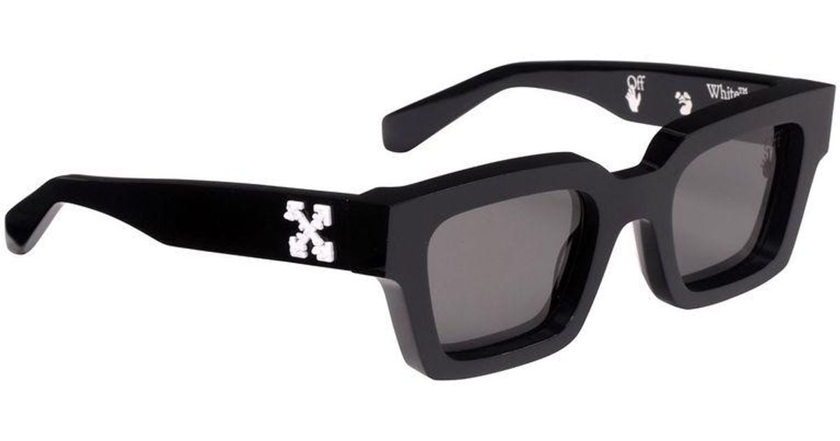 off white sunglasses mens black