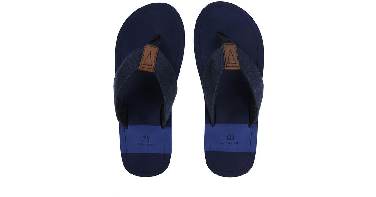 gant flip flops mens