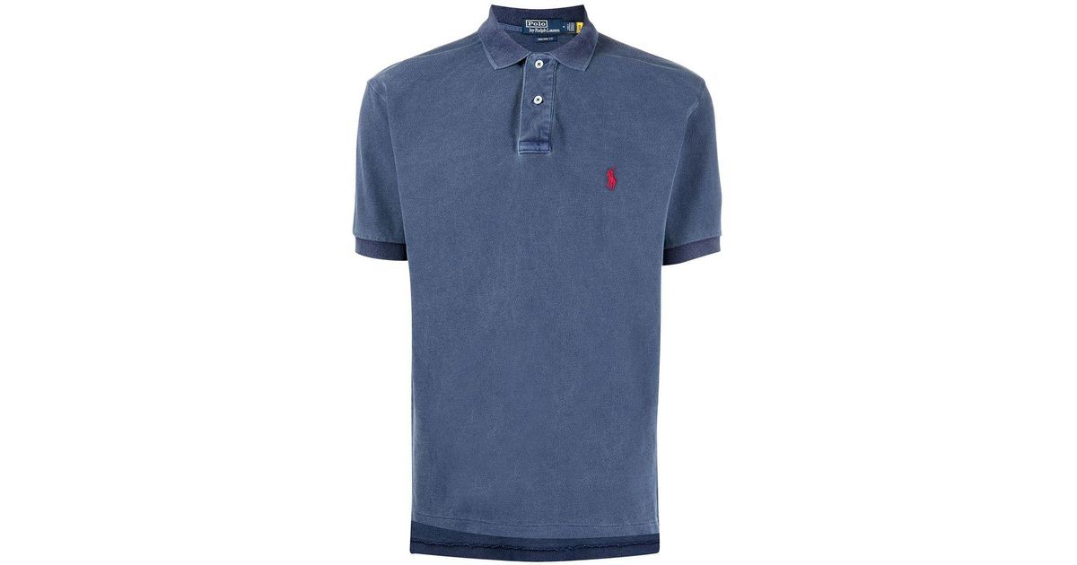 Polo Ralph Lauren Cotton Original Fit Classic Polo Shirt in Blue for ...