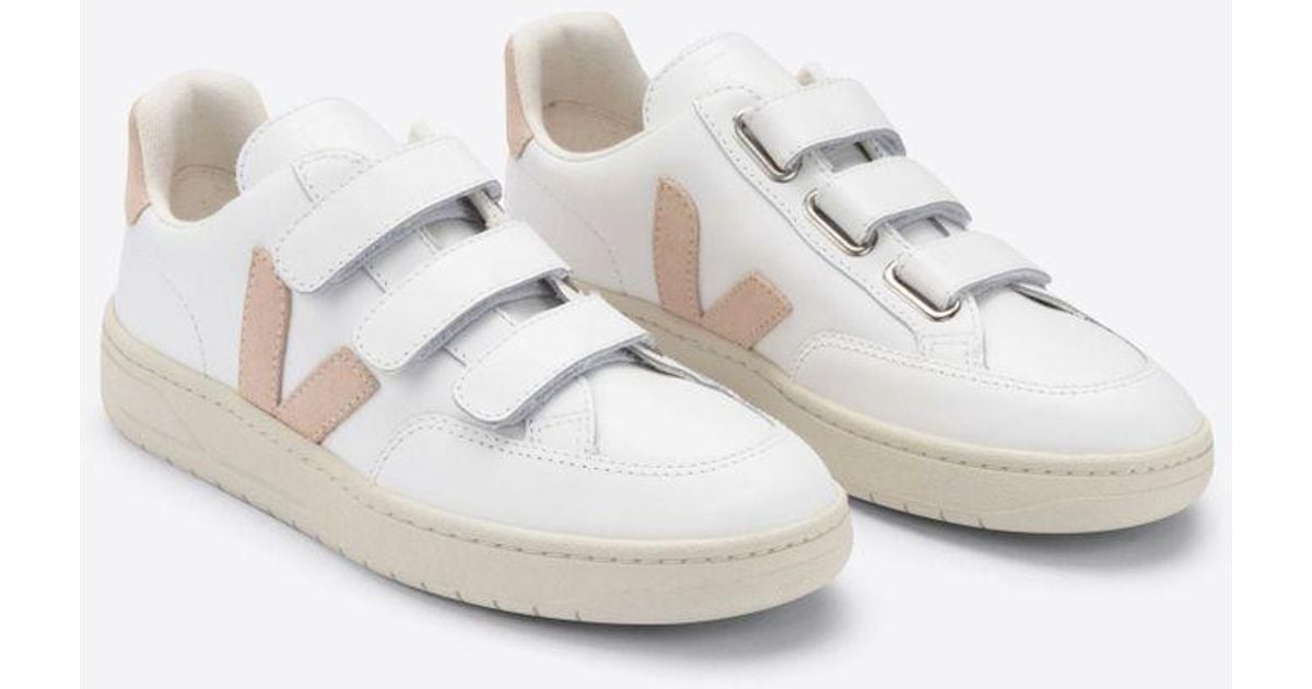 veja leather white sable