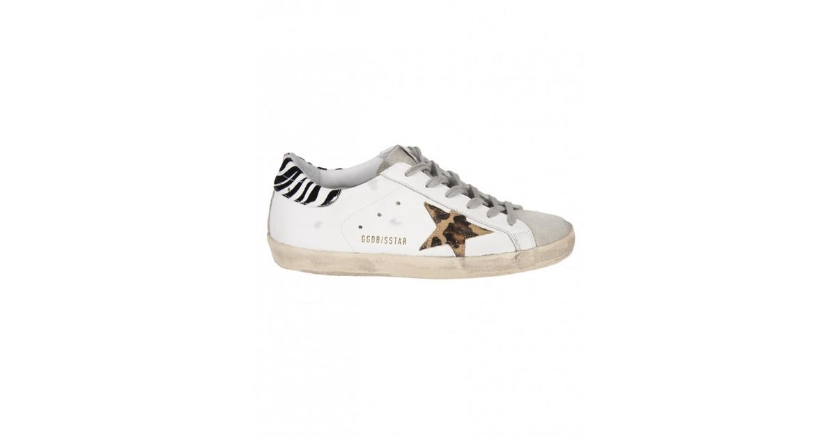 Sneakers Tropea zebrata con stringhe rosse by Kammi.