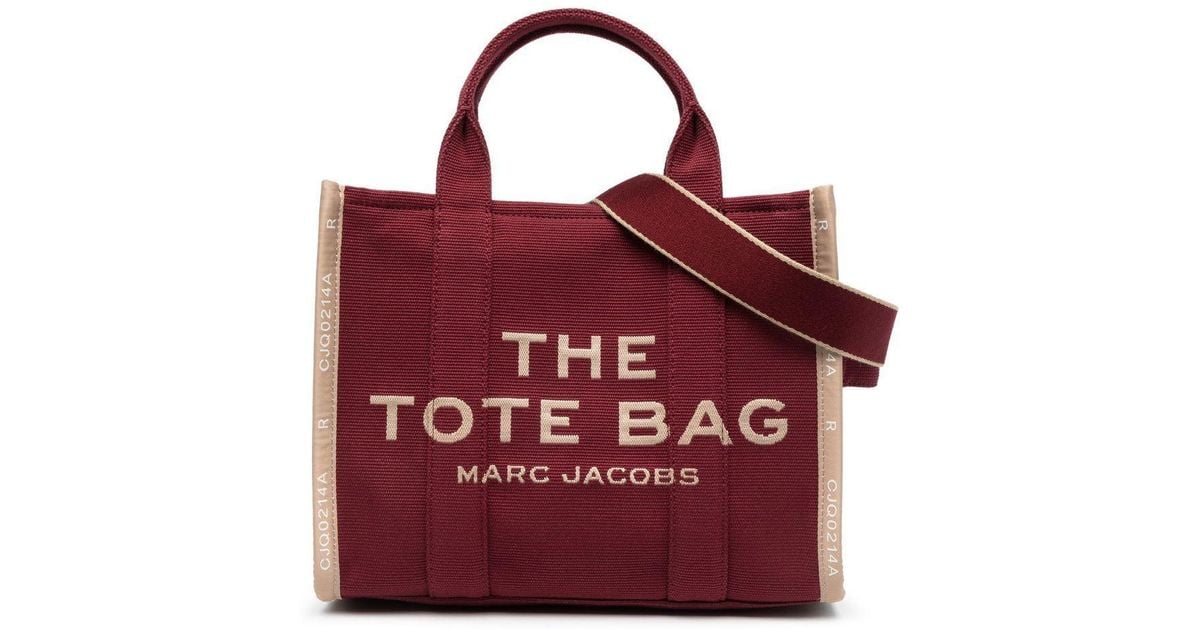 Marc Jacobs Cotton Handbag in Burgundy (Red) Lyst
