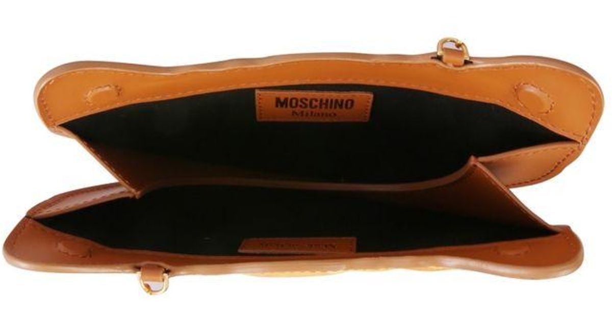 Moschino Synthetic Croissant Bag in White Lyst