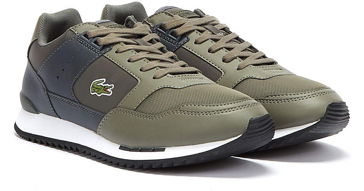 Lacoste Partner Piste Khaki / White 