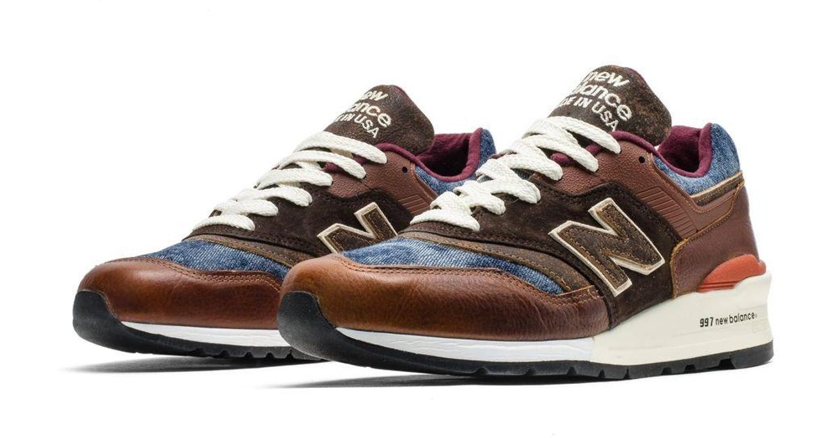 New Balance 997 Made In The Usa Brown 