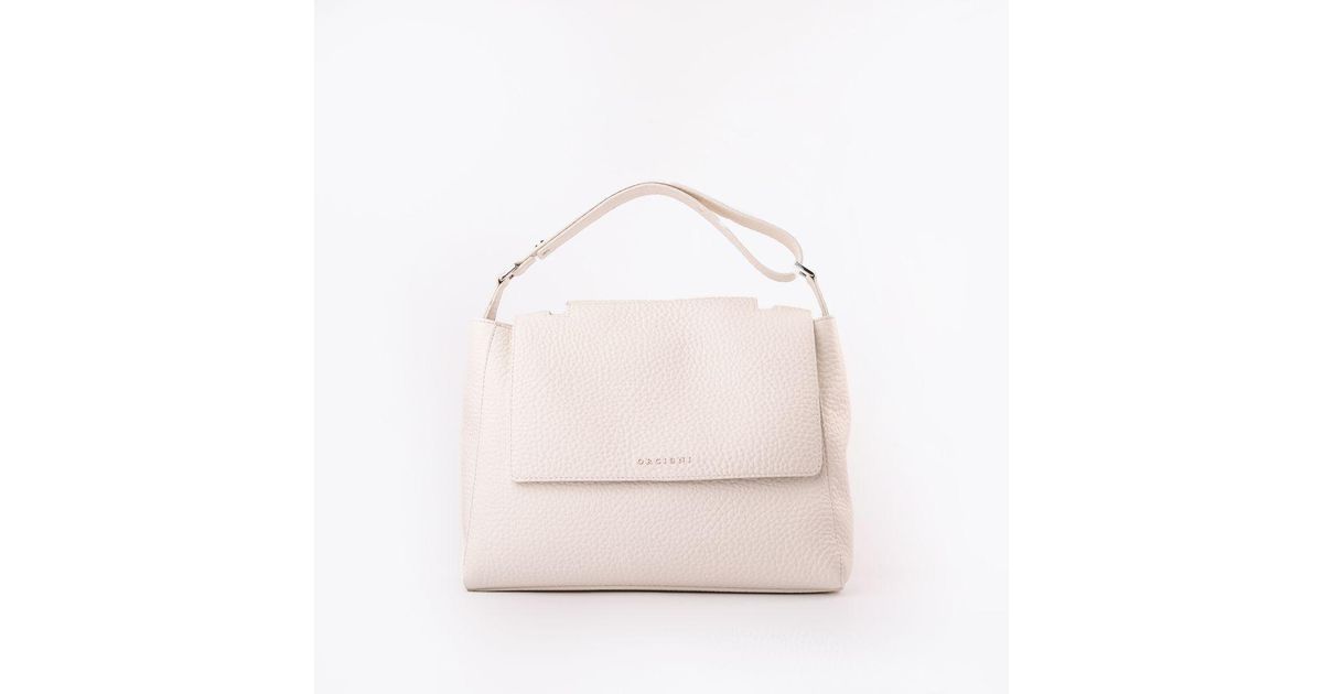 Orciani - Borsa SVEVA Piccola con Tracolla Nero Donna - B01999 SOFT