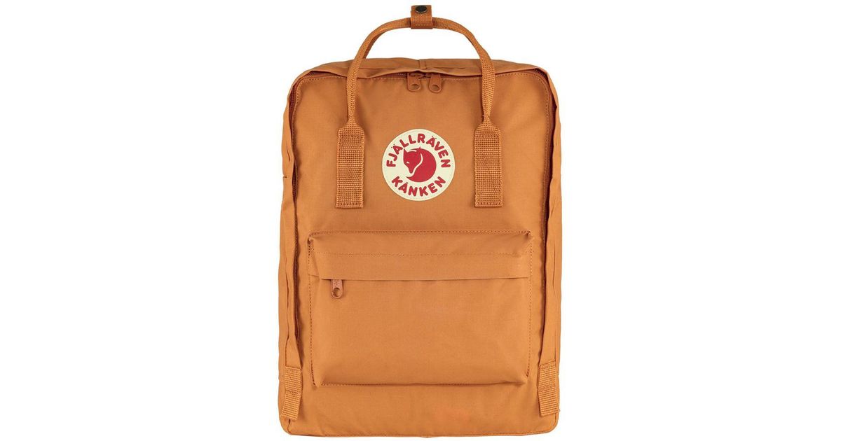 fjallraven backpack orange