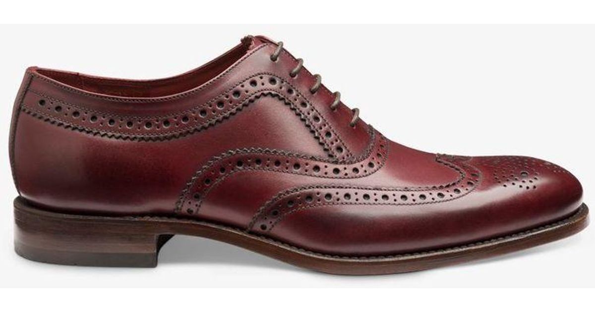 loake fearnley burgundy