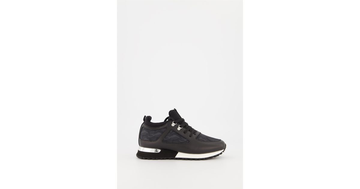 Mallet Boys Black Camo Diver Trainers for Men Lyst