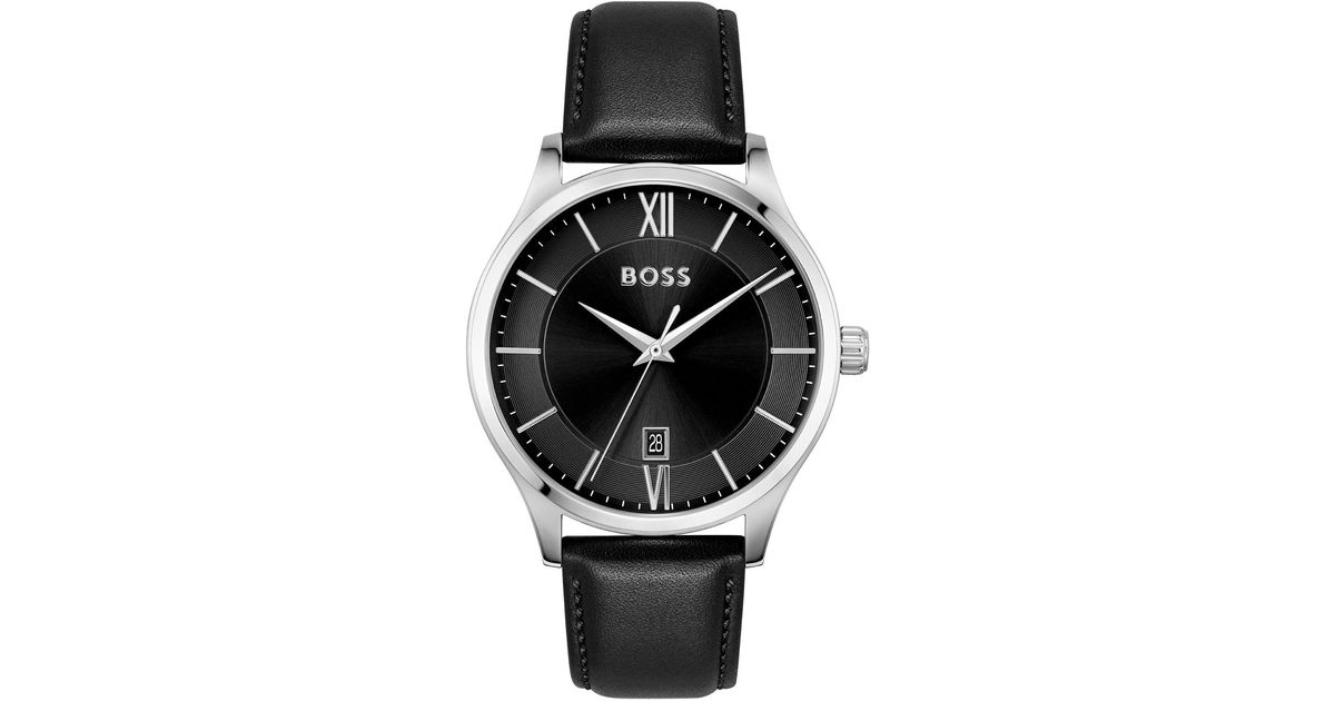 hugo boss black gold watch