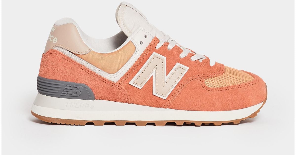 New Balance Sneakers 574 in Orange Lyst
