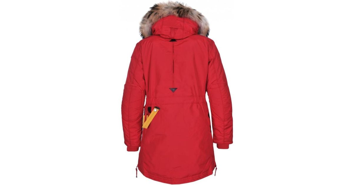hinterland red parka