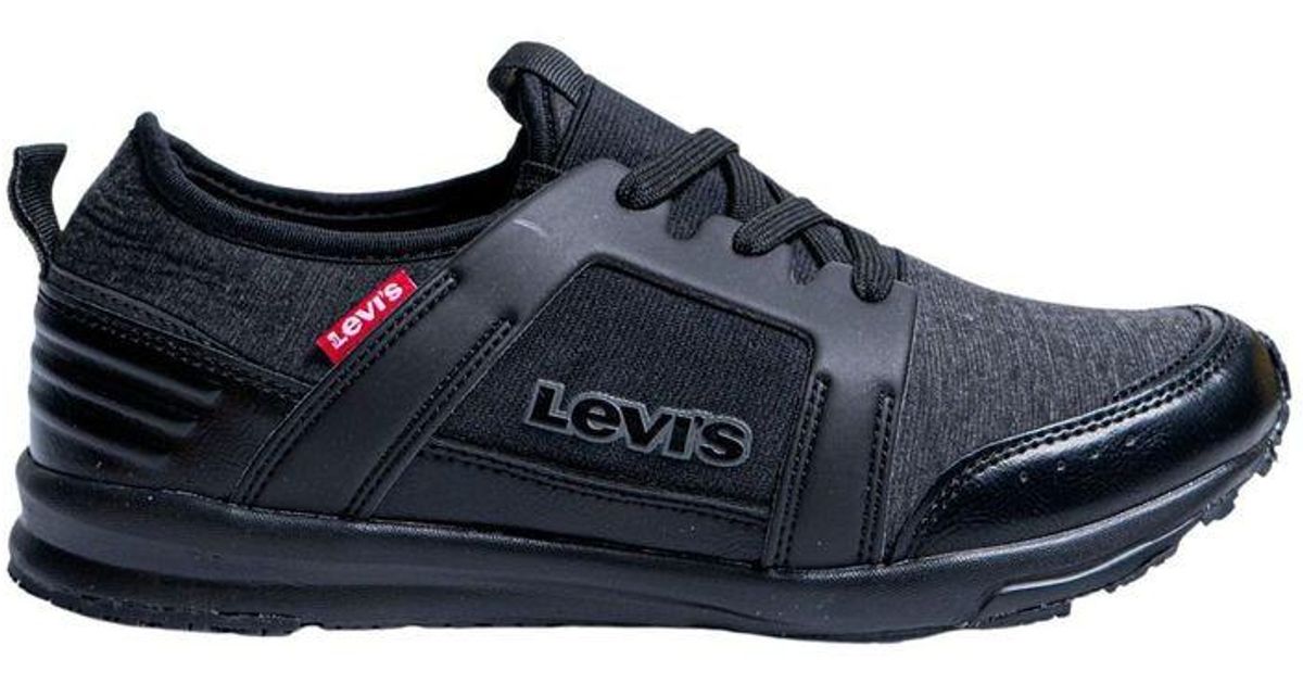 men's levi's sneakers black
