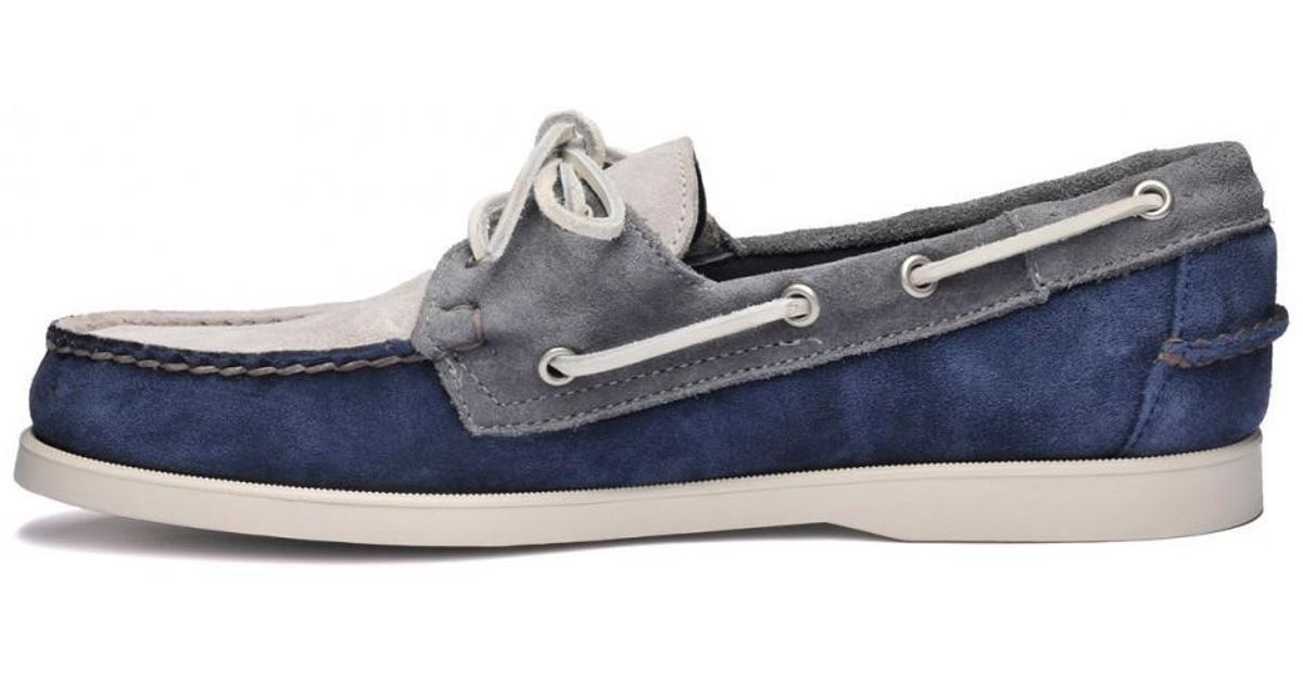 blue sebago shoes
