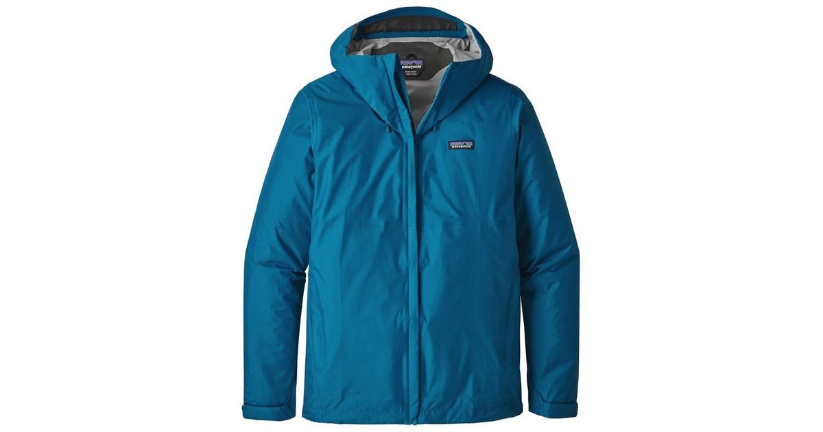 patagonia torrentshell balkan blue