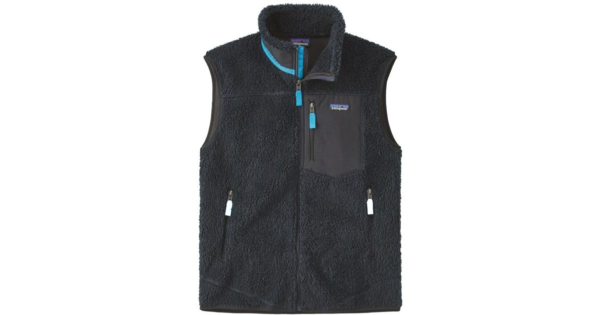 Atterley Men Clothing Jackets Gilets Classic Retro-X Fleece Vest Pitch Blue 