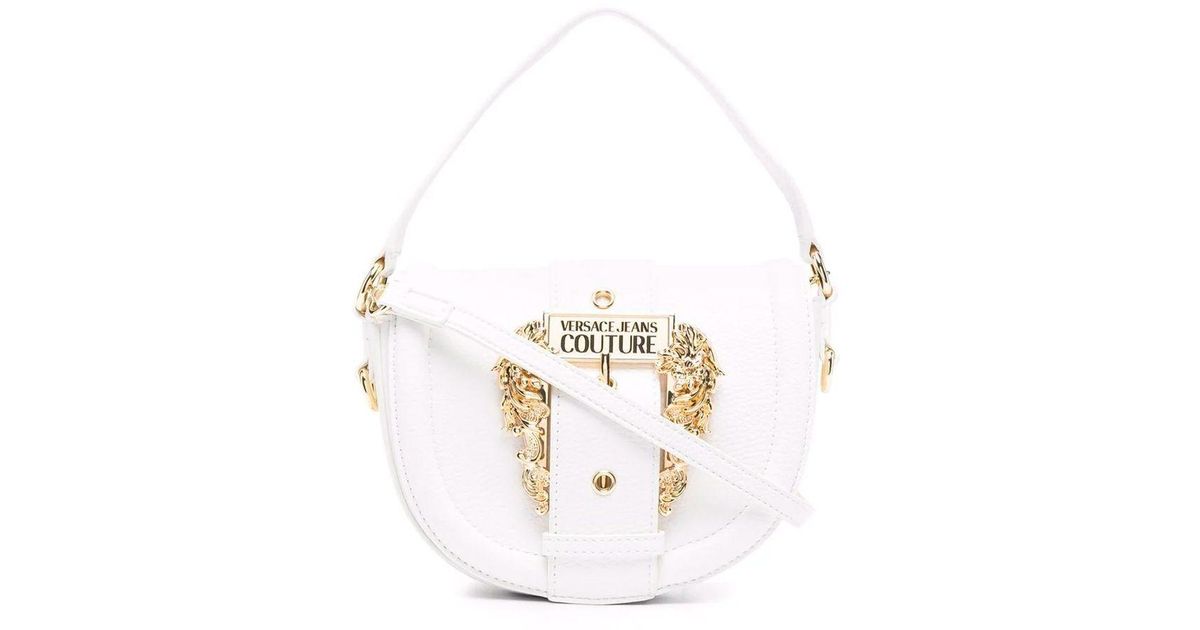 Versace Jeans Couture Shoulder Bag in White - Lyst