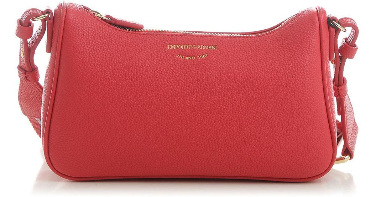 Emporio Armani Bags.. in Red | Lyst