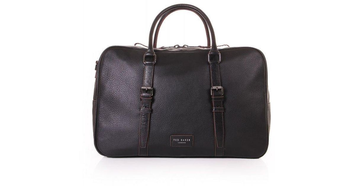 ted baker waine leather holdall