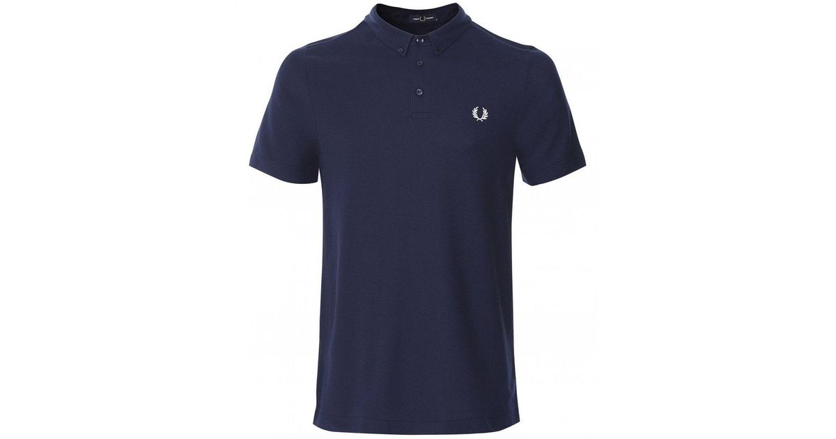 Fred Perry Button Down Polo Shirt M8543 