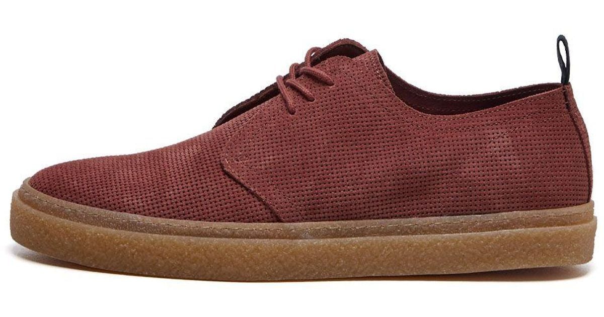 fred perry linden suede