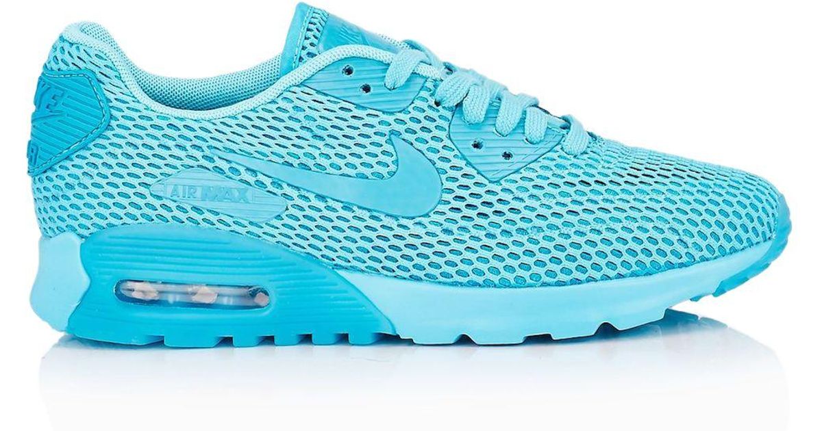 Nike Air Max 90 Ultra Breeze Sneakers in Blue | Lyst