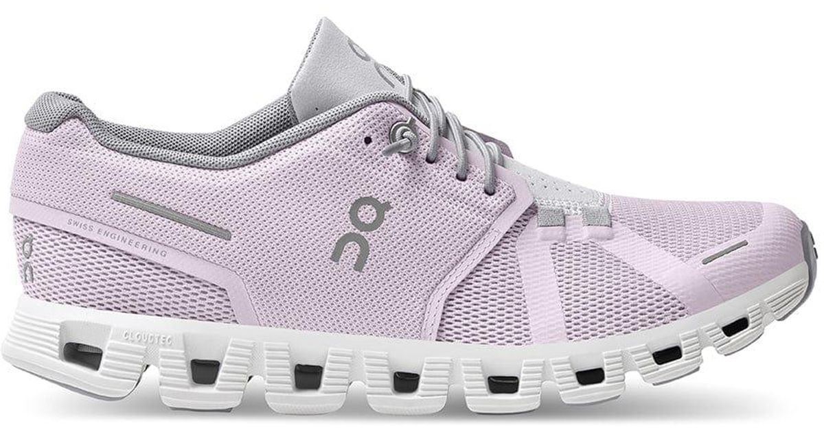 on running cloud pink