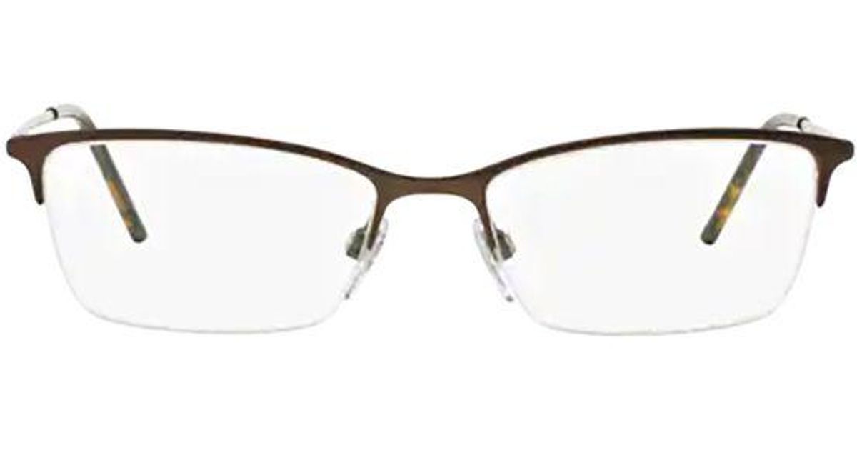 Burberry Be1278 Matte Female Eyeglasses in Brown Lyst UK